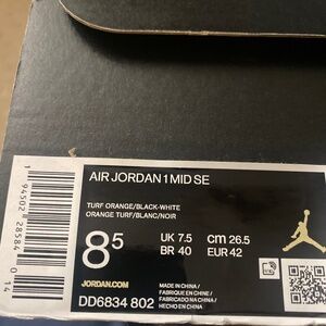 Jordan’s shoes